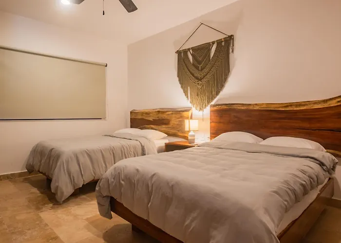 Luxury Aldea Zama 2Bed - 2Bat Apartment Private Terrace & Swim Up