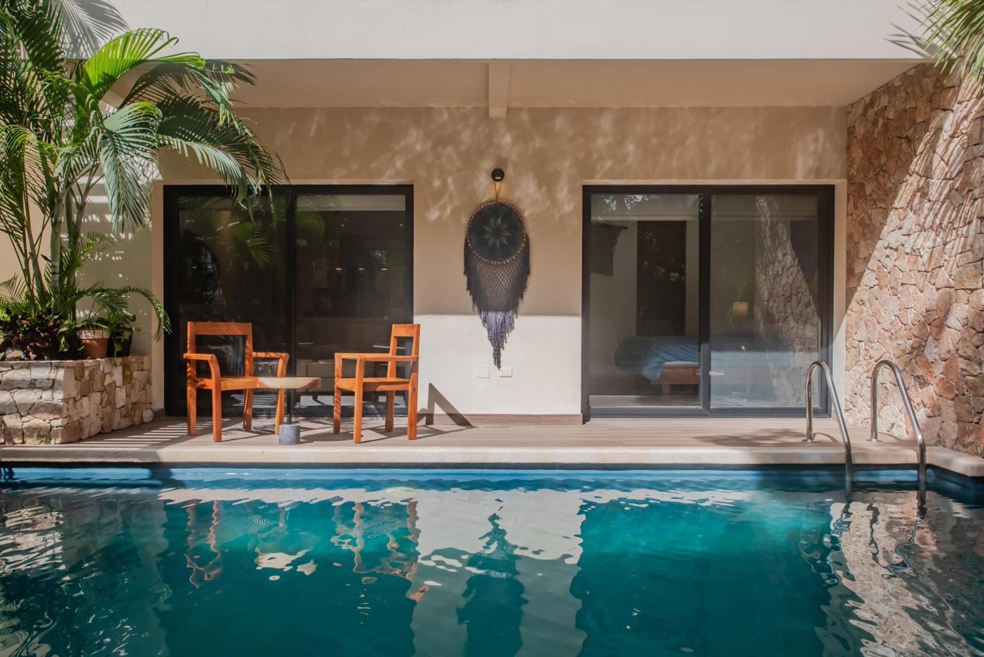 Appartement Luxury Aldea Zama 2bed - 2bat Private Terrace & Swim Up Tulum